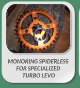 MONORING SPIDERLESS  FOR SPECIALIZED  TURBO LEVO