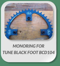 MONORING FOR  TUNE BLACK FOOT BCD104