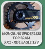 MONORING SPIDERLESS  FOR SRAM  XX1 - XØ1 EAGLE 12V