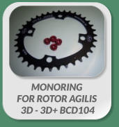 MONORING FOR ROTOR AGILIS 3D - 3D+ BCD104
