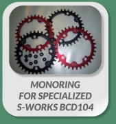 MONORING FOR SPECIALIZED S-WORKS BCD104