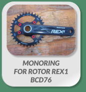 MONORING  FOR ROTOR REX1  BCD76