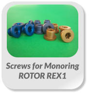 Screws for Monoring  ROTOR REX1