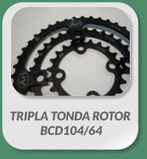 TRIPLA TONDA ROTOR   BCD104/64