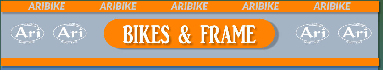 ARIBIKE			ARIBIKE			ARIBIKE			ARIBIKE			ARIBIKE      BIKES & FRAME