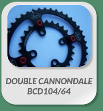 DOUBLE CANNONDALE  BCD104/64