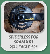 SPIDERLESS FOR  SRAM XX1 XØ1 EAGLE 12S
