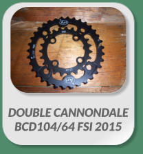 DOUBLE CANNONDALE  BCD104/64 FSI 2015