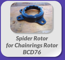 Spider Rotor  for Chainrings Rotor  BCD76
