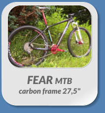 FEAR MTB  carbon frame 27,5"