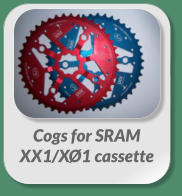 Cogs for SRAM  XX1/XØ1 cassette