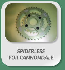 SPIDERLESS  FOR CANNONDALE