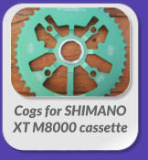 Cogs for SHIMANO  XT M8000 cassette