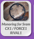 Monoring for Sram  CX1 / FORCE1 RIVAL1
