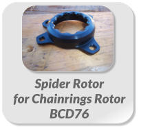 Spider Rotor  for Chainrings Rotor  BCD76
