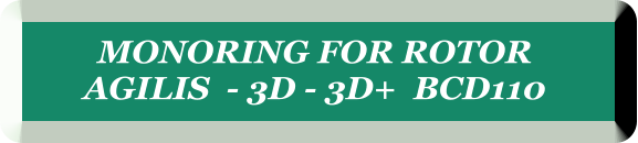 MONORING FOR ROTOR  AGILIS  - 3D - 3D+  BCD110