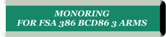 MONORING  FOR FSA 386 BCD86 3 ARMS