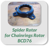 Spider Rotor  for Chainrings Rotor  BCD76