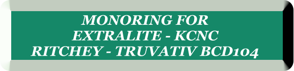 MONORING FOR  EXTRALITE - KCNC  RITCHEY - TRUVATIV BCD104