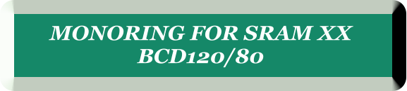 MONORING FOR SRAM XX  BCD120/80