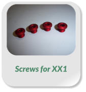 Screws for XX1