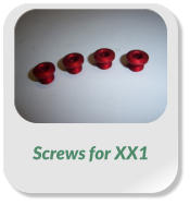 Screws for XX1