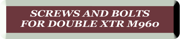 SCREWS AND BOLTS  FOR DOUBLE XTR M960