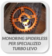 MONORING SPIDERLESS  PER SPECIALIZED  TURBO LEVO