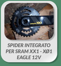 SPIDER INTEGRATO  PER SRAM XX1 - XØ1  EAGLE 12V