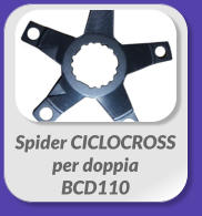 Spider CICLOCROSS  per doppia BCD110