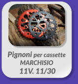 Pignoni per cassette  MARCHISIO  11V. 11/30