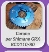 Corone  per Shimano GRX BCD110/80