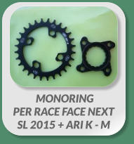 MONORING PER RACE FACE NEXT SL 2015 + ARI K - M