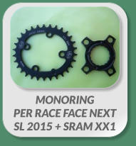 MONORING PER RACE FACE NEXT SL 2015 + SRAM XX1