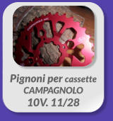 Pignoni per cassette  CAMPAGNOLO  10V. 11/28