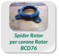Spider Rotor  per corone Rotor  BCD76
