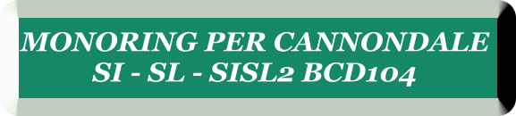 MONORING PER CANNONDALE  SI - SL - SISL2 BCD104