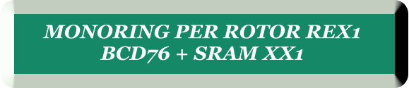 MONORING PER ROTOR REX1  BCD76 + SRAM XX1