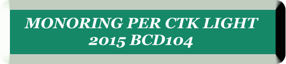 MONORING PER CTK LIGHT  2015 BCD104
