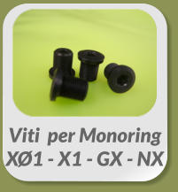 Viti  per Monoring X1 - X1 - GX - NX